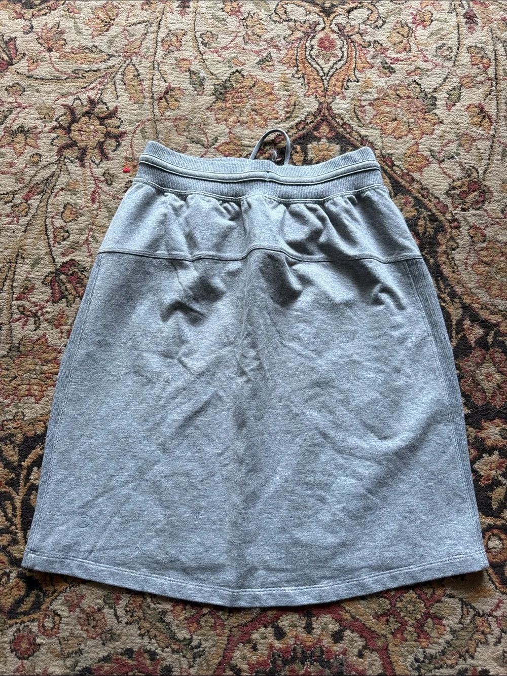 lululemon athletica Gray Drawstring Skirt